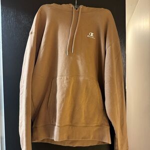 Champion Brown Hoodie with Logo